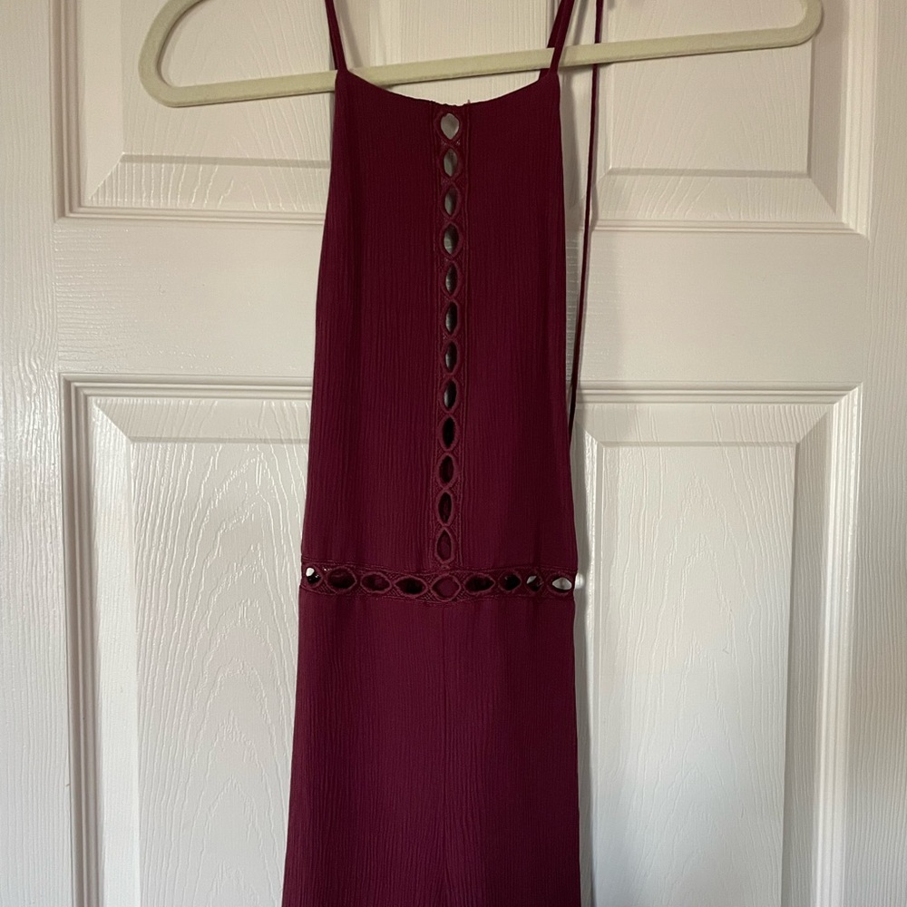 Maroon romper